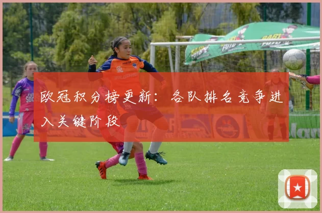 欧冠积分榜更新：各队排名竞争进入关键阶段