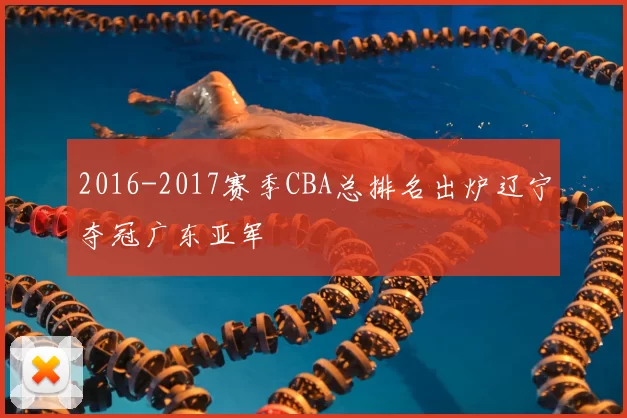 2016-2017赛季CBA总排名出炉辽宁夺冠广东亚军