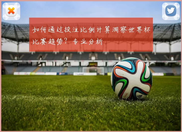 如何通过投注比例计算洞察世界杯比赛趋势?专业分析